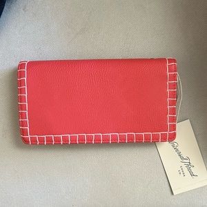 NWT Universal Thread red wallet with zipper